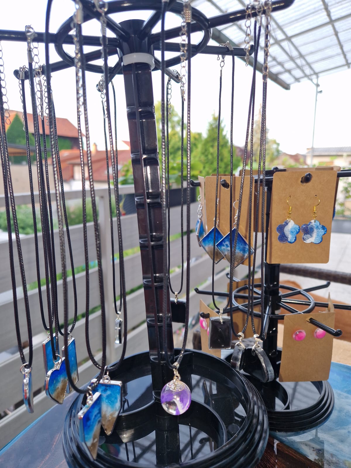 Meerliebe Kette mit Lederband