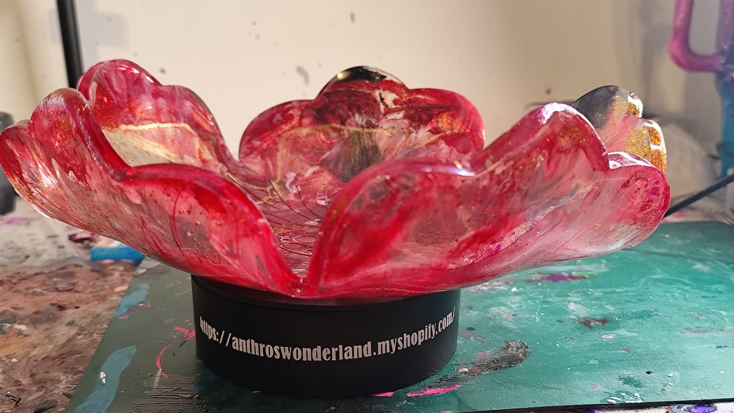 Schale Blume personalisierbar